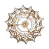 Varaluz Swoon 1 Light Pendant Antique Gol Gold Dust Model: 382P01AGGD