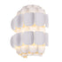 Varaluz Swoon 1 Light Sconce Matte White Model: 382W01MW
