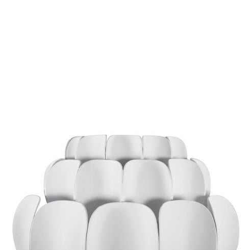 Varaluz Swoon 1 Light Sconce Matte White Model: 382W01MW