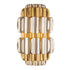 Varaluz Swoon 2 Light Sconce Antique Gol Gold Dust Model: 382W02AGGD