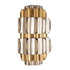 Varaluz Swoon 2 Light Sconce Antique Gol Gold Dust Model: 382W02AGGD