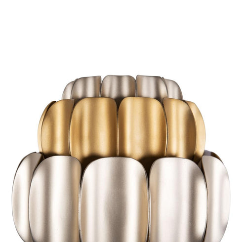 Varaluz Swoon 2 Light Sconce Antique Gol Gold Dust Model: 382W02AGGD