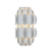 Varaluz Swoon 2 Light Sconce Matte White Model: 382W02MW