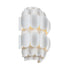 Varaluz Swoon 2 Light Sconce Matte White Model: 382W02MW