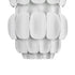 Varaluz Swoon 2 Light Sconce Matte White Model: 382W02MW