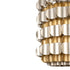 Varaluz Swoon 6 Light Foyer Antique Gol Gold Dust Model: 382F06AGGD