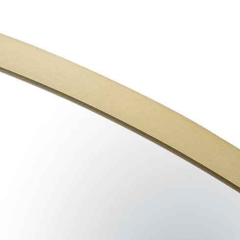 Varaluz Tablet 40 in Round Wall Mirror in Gold Model: 458MI40GO