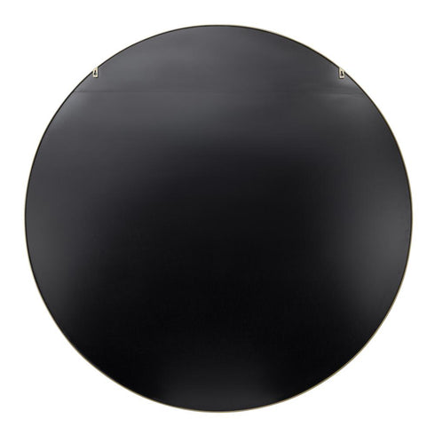 Varaluz Tablet 50 in Round Wall Mirror in Gold Model: 458MI50GO