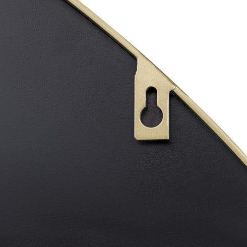 Varaluz Tablet 50 in Round Wall Mirror in Gold Model: 458MI50GO