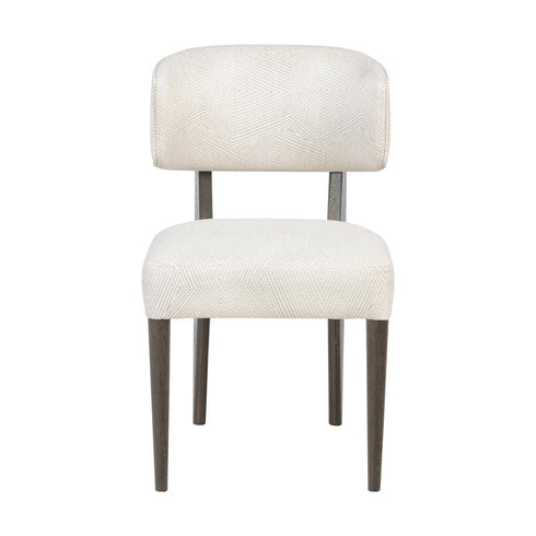 Varaluz Terra Dining Chair (Set of 2) Dark Brown Oa Ecru in Dark Brown Oak/Ecru Finish Model: 517CH21A