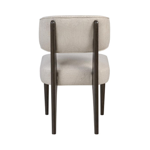 Varaluz Terra Dining Chair (Set of 2) Dark Brown Oa Ecru in Dark Brown Oak/Ecru Finish Model: 517CH21A