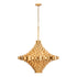 Varaluz Totally Tubular 17 Light Foyer Antique Gol Model: 369F17AGCB