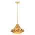 Varaluz Totally Tubular 4 Light Pendant Antique Gol Model: 369P04AGCB