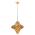 Varaluz Totally Tubular 5 Light Foyer Antique Gol Model: 369F05AGCB