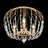 Varaluz Voliere 3 Light Semi Flush Havana Gold Model: 343S03HG