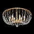 Varaluz Voliere 6 Light Semi Flush Havana Gold Model: 343S06HG