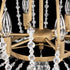 Varaluz Voliere 6 Light Semi Flush Havana Gold Model: 343S06HG