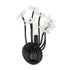 Varaluz Wildflower 1 Light Sconce Matte Black Model: 378W01MB