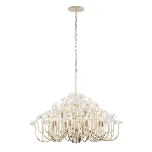 Varaluz Wildflower 15 Light Chandelier Gold Dus Model: 378C15GDAR