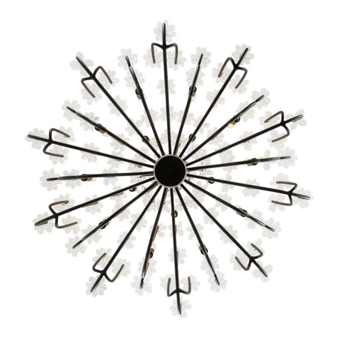 Varaluz Wildflower 15 Light Chandelier Matte Black Model: 378C15MB