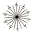 Varaluz Wildflower 15 Light Chandelier Matte Black Model: 378C15MB