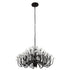 Varaluz Wildflower 15 Light Chandelier Matte Black Model: 378C15MB