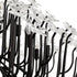Varaluz Wildflower 15 Light Chandelier Matte Black Model: 378C15MB