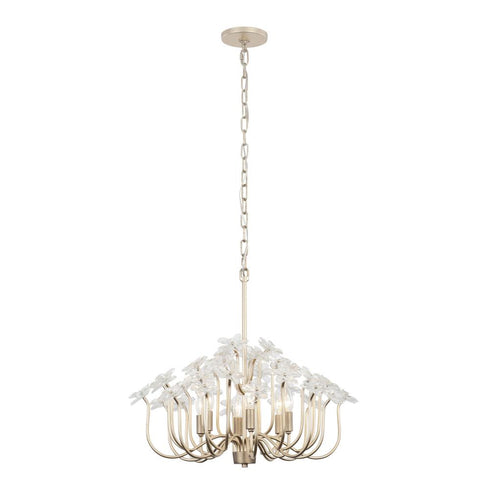 Varaluz Wildflower 6 Light Chandelier Gold Dus Model: 378C06GDAR