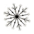 Varaluz Wildflower 6 Light Chandelier Matte Black Model: 378C06MB