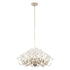 Varaluz Wildflower 8 Light Chandelier Gold Dus Model: 378C08GDAR