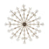 Varaluz Wildflower 8 Light Chandelier Gold Dus Model: 378C08GDAR