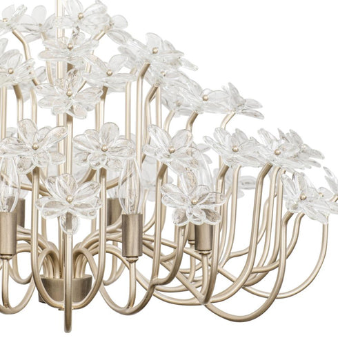 Varaluz Wildflower 8 Light Chandelier Gold Dus Model: 378C08GDAR