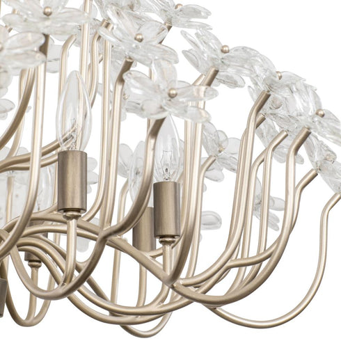 Varaluz Wildflower 8 Light Chandelier Gold Dus Model: 378C08GDAR