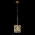Varaluz Winsor Windsor 1 Light Crystal Pendant French Gol Model: 345P01FGMB