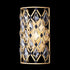 Varaluz Winsor Windsor 1 Light Crystal Sconce French Gol Model: 345W01FGMB