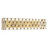 Varaluz Winsor Windsor 4 Light Crystal Bath French Gol Model: 345B04FGMB
