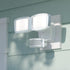 Vaxcel 10.75 in. 2 Light LED CCT Adj. Outdoor Motion Security Flood Light in White 240 Deg. Model: T0700