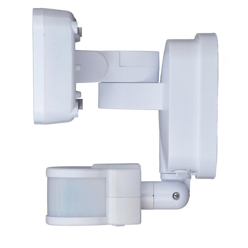 Vaxcel 10.75 in. 2 Light LED CCT Adj. Outdoor Motion Security Flood Light in White 240 Deg. Model: T0700