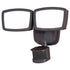 Vaxcel 10.75 in. 2 Light LED Outdoor Motion Sensor Security Flood Light in Bronze 180 Deg. Model: T0699