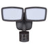 Vaxcel 10.75 in. 2 Light LED Outdoor Motion Sensor Security Flood Light in Bronze 180 Deg. Model: T0699