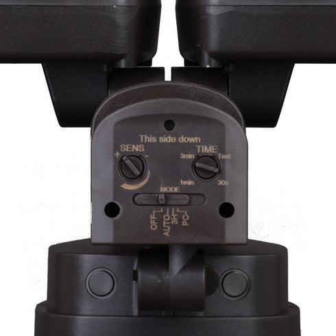 Vaxcel 10.75 in. 2 Light LED Outdoor Motion Sensor Security Flood Light in Bronze 180 Deg. Model: T0699