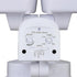 Vaxcel 10.75 in. 2 Light LED Outdoor Motion Sensor Security Flood Light in White 180 Deg. Model: T0698