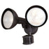 Vaxcel 11.75 in. 2 Light Outdoor Motion Sensor Security Flood Light in Bronze 180 Deg. Model: T0695