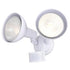 Vaxcel 11.75 in. 2 Light Outdoor Motion Sensor Security Flood Light in White 240 Deg. Model: T0696