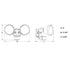 Vaxcel 11.75 in. 2 Light Outdoor Motion Sensor Security Flood Light in White 240 Deg. Model: T0696