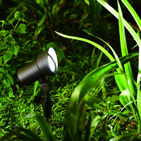 Vaxcel 550 Lumens LED Low Voltage Flood Landscape Light in Black Model: T0754