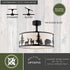 Vaxcel Acadia 20 in. W Ceiling Fan New in Bronze Model: F0132