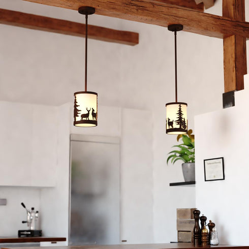 Vaxcel Acadia Pendant in Bronze Finish Model: P0417