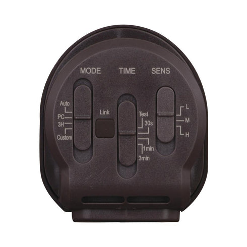 Vaxcel Almora 12 in. W 2 Light LED Outdoor Motion Sensor in Bronze Model: T0785