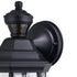 Vaxcel Auburn Dualux 6.25 in. Outdoor Motion Sensor Wall Light in Textured Black Model: T0731